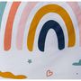 Voir la diapositive 3 : Atmosphera Kids Parure de lit enfant Arc en ciel - 100% coton 57 fils - 140 x 200 cm