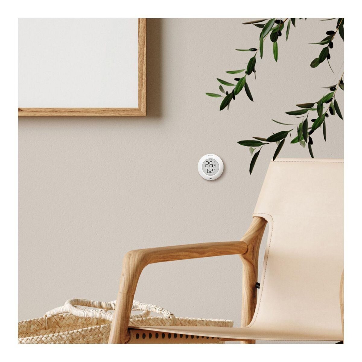 EZVIZ Capteur de température et d'humidité de température et d'humidité T51C