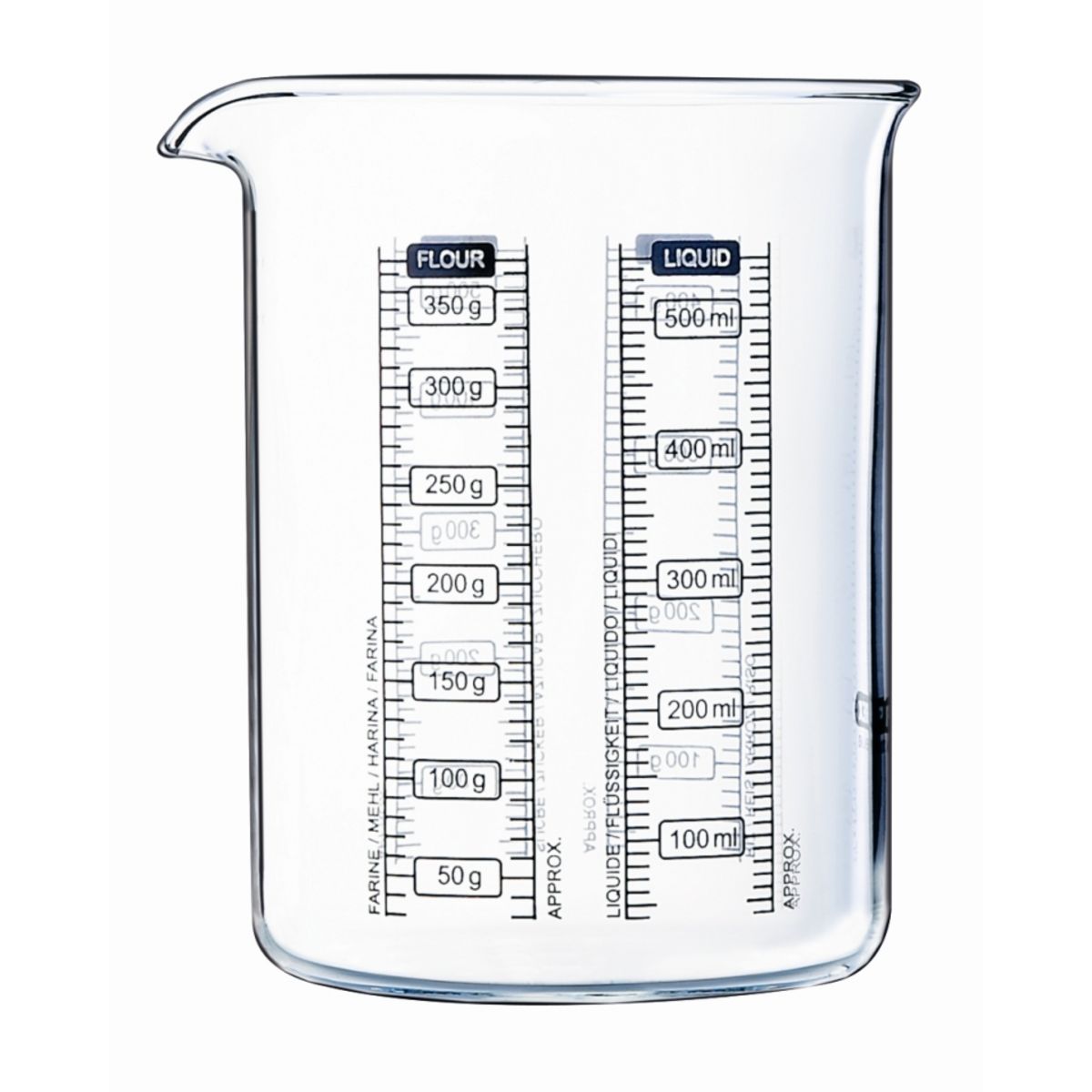 PYREX Doseur en verre 0,75 L KITCHEN LAB