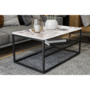 Voir la diapositive 5 : CONCEPT USINE Table basse effet marbre MARBEL