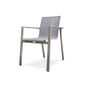 Voir la diapositive 3 : DCB GARDEN Fauteuil de jardin empilable aluminium ZAHARA