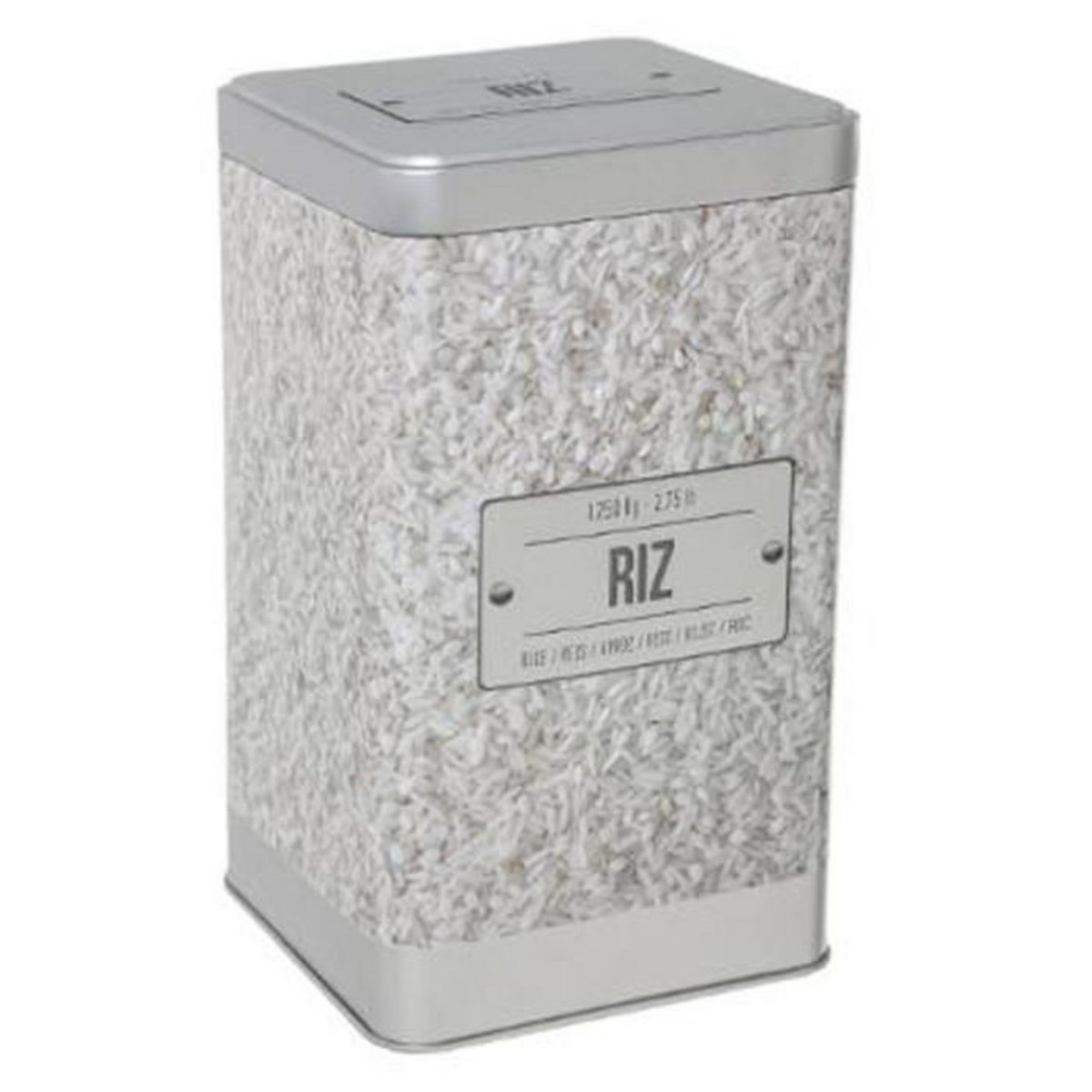 FIVE Boîte À Riz  Relief IV  18cm Blanc