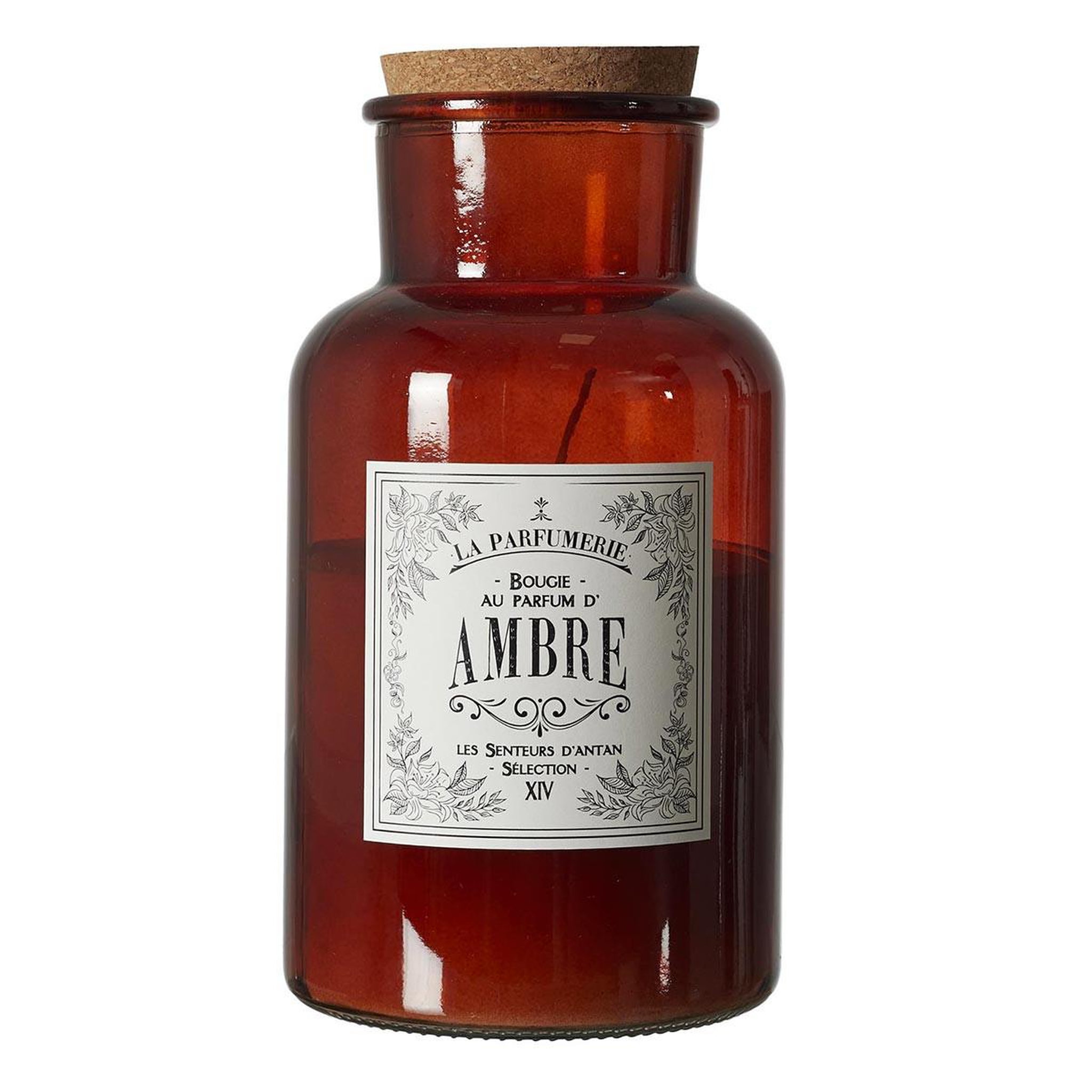 The Home Deco Factory Bougie parfumée déco  maison tradition  1400g ambre
