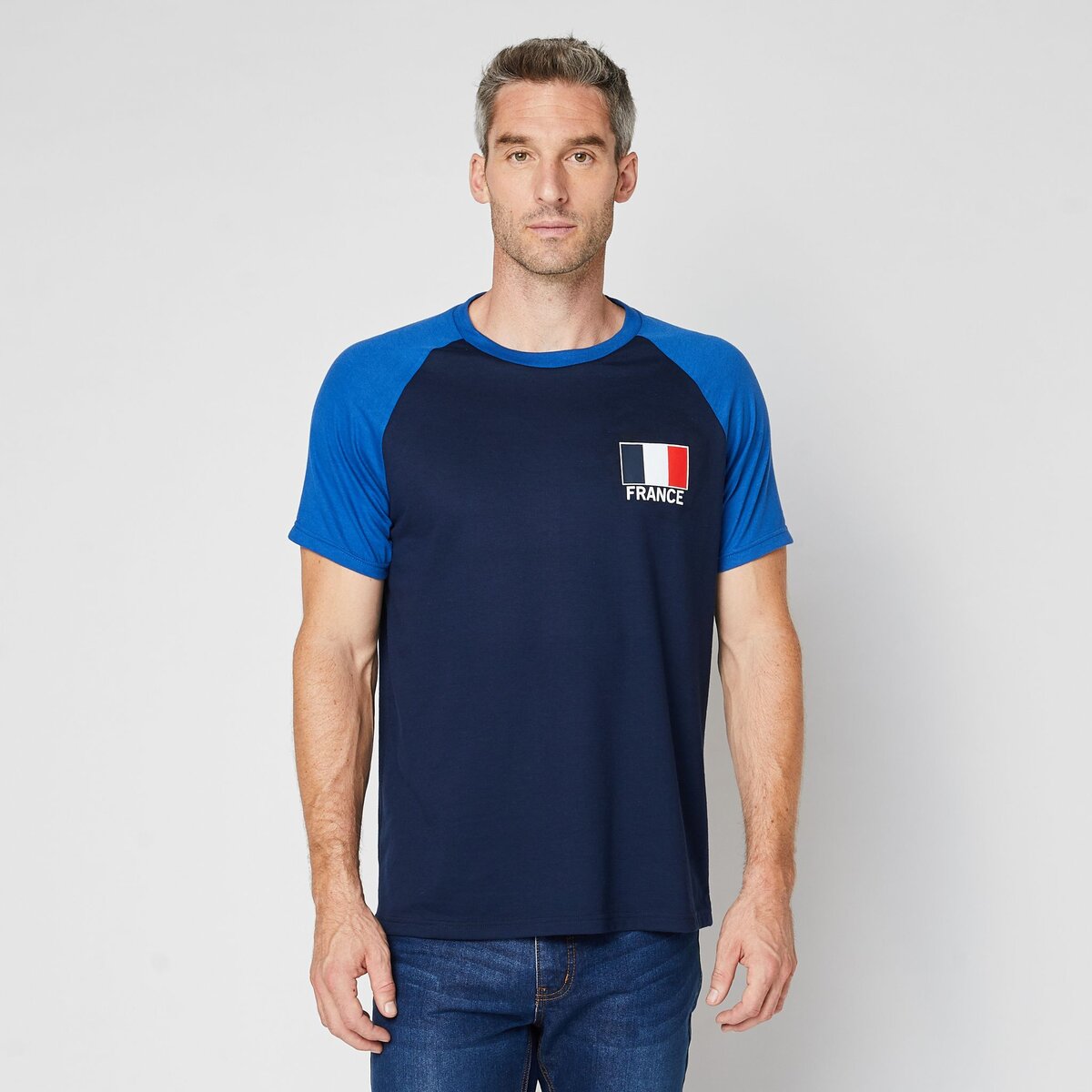 INEXTENSO T-shirt manches courtes France coupe du monde homme