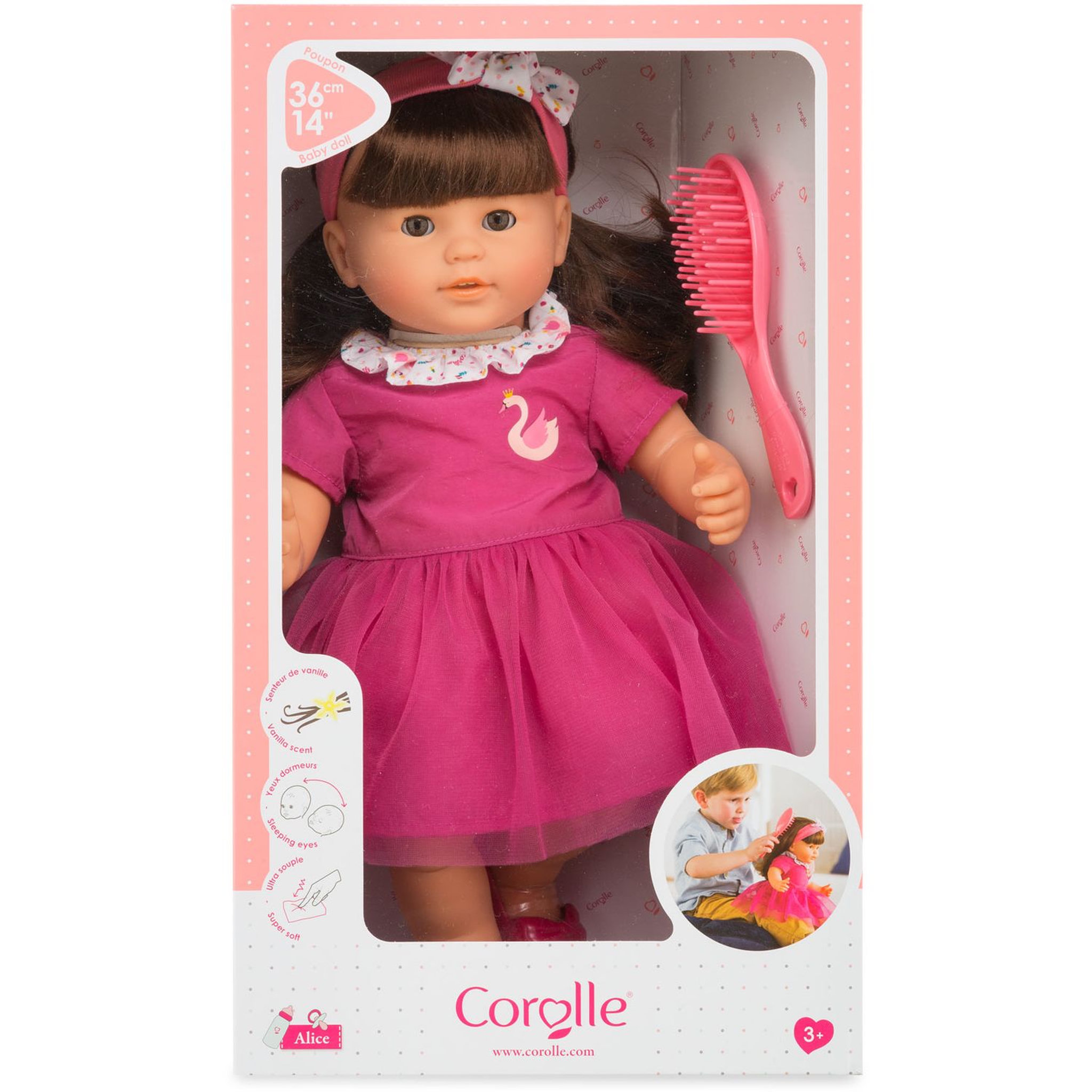 Voir la diapositive 4 : Corolle Poupon Alice
