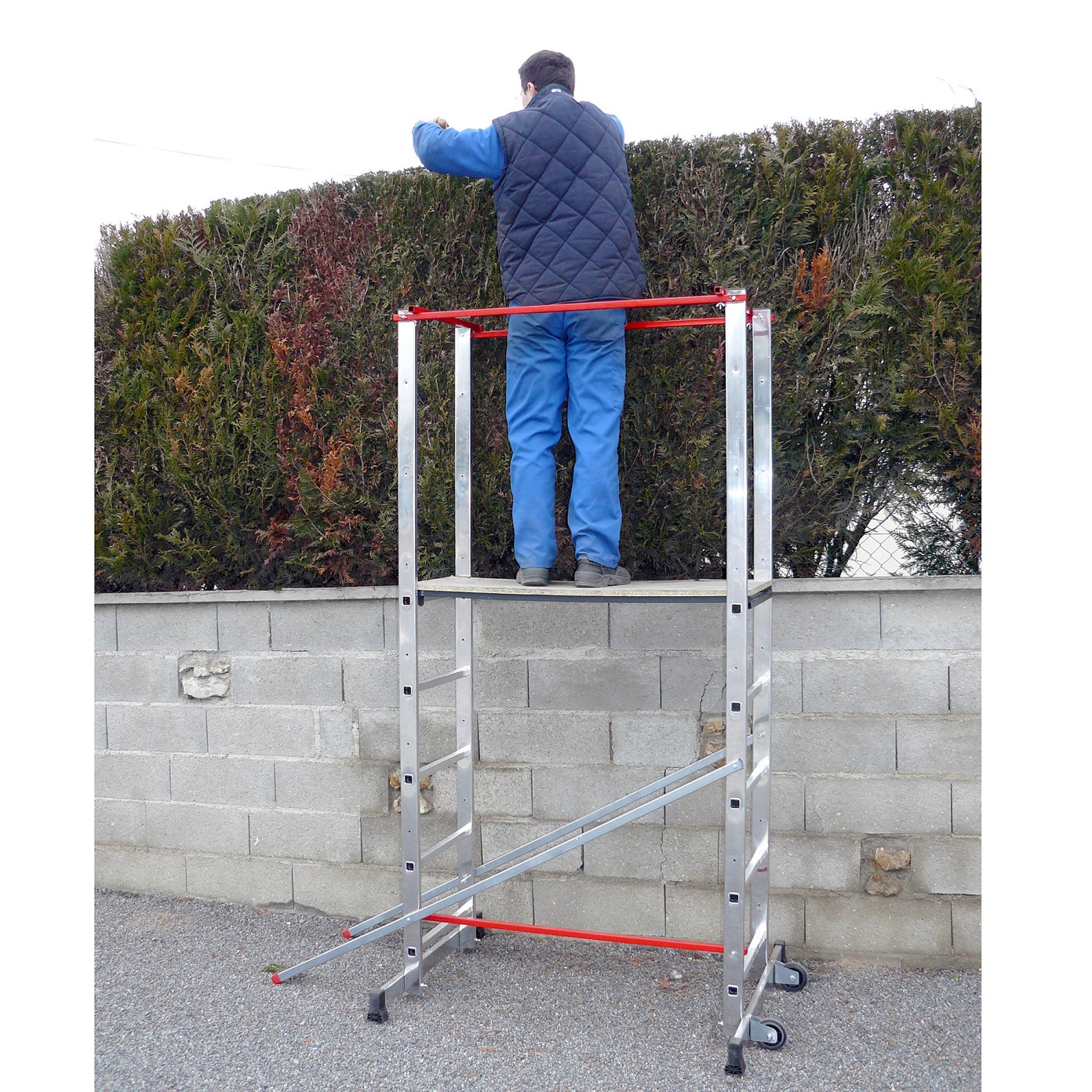 Voir la diapositive 3 : ESCALUX Echafaudage Stratus - 3m60