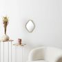 Voir la diapositive 2 : Paris Prix Miroir Déco Losange  Elio  34cm Naturel