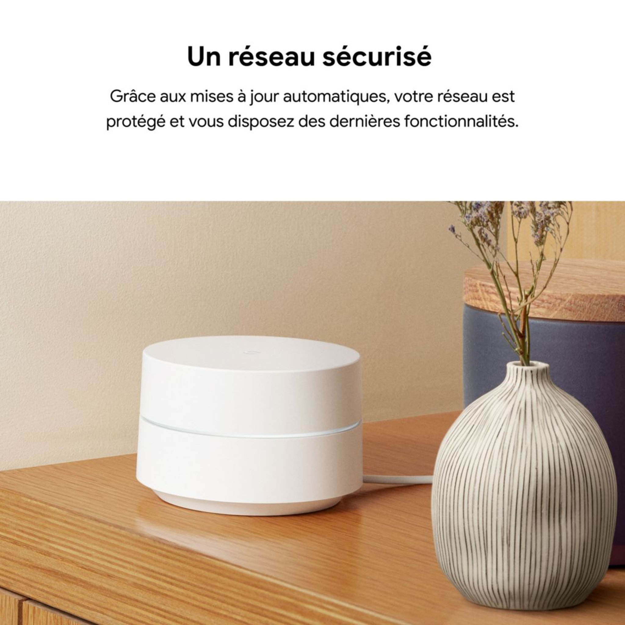 Voir la diapositive 5 : GOOGLE Routeur Wifi Mesh Wifi Routeur Pack 1