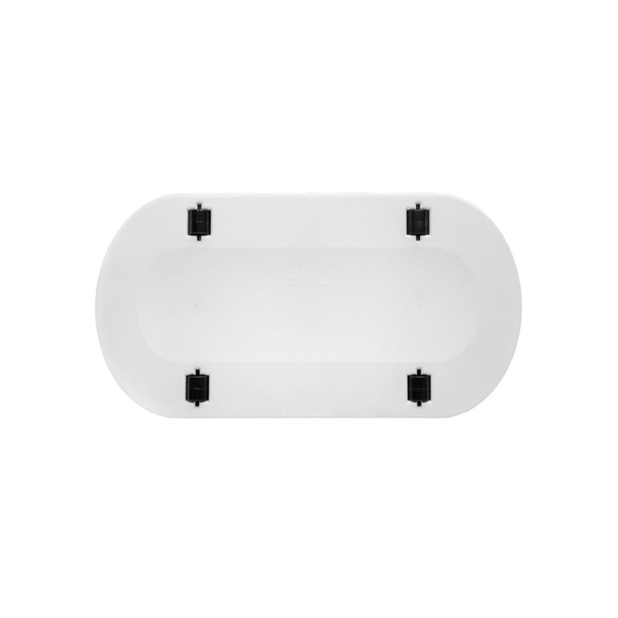 Voir la diapositive 5 : ELHO Jardinière Greenville Terrasse 78 x 35 x 33 cm avec roulettes - Blanc - Elho