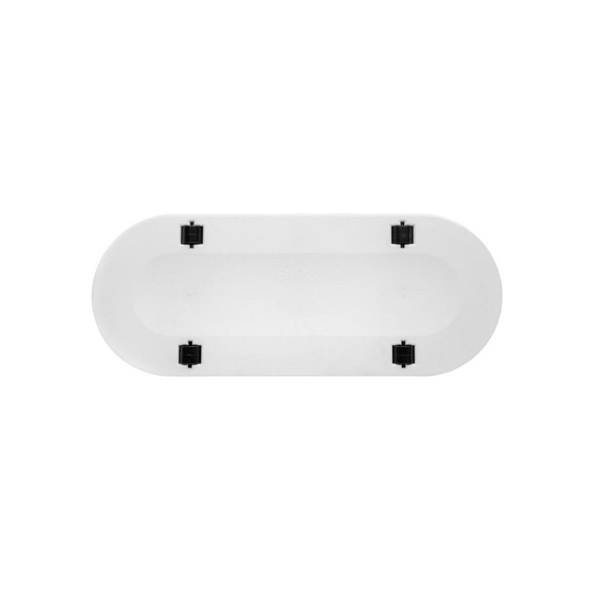 ELHO Jardinière Greenville Terrasse 78 x 35 x 33 cm avec roulettes - Blanc - Elho