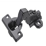 CENTRALE BRICO Charnière Slide On Semi Applique, HETTICH, 35 mm, noir