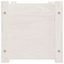 Voir la diapositive 5 : VIDAXL Jardinieres d'exterieur 2 pcs Blanc 60x31x31 cm Bois de pin