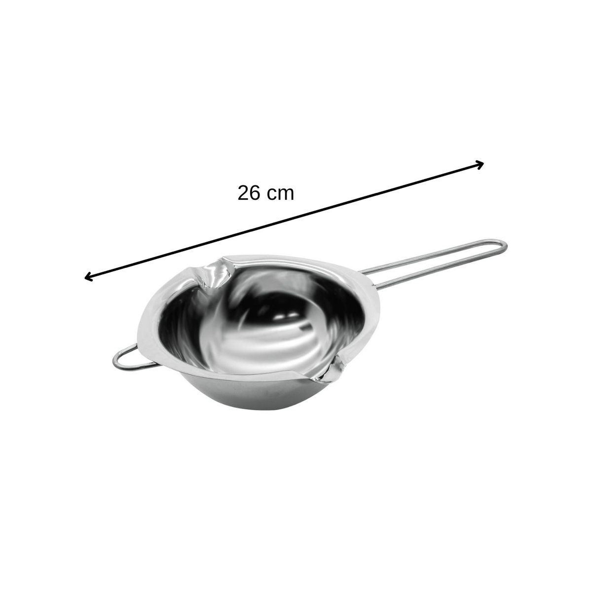 Voir la diapositive 3 : ZENKER Ensemble de 2 services à bain marie 26 cm pour chocolat zenker