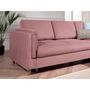 Voir la diapositive 4 : LISA DESIGN Brooke - canapé d'angle droit - convertible - 5 places - en velours