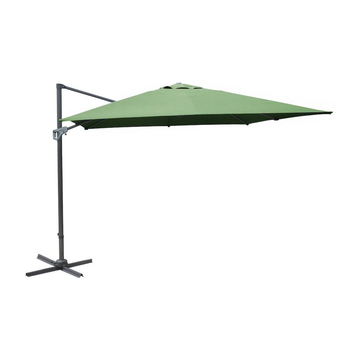 Proloisirs Parasol déporté - NH - Aluminium - 3x4 - Amande