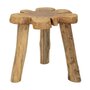Voir la diapositive 1 : Paris Prix Table d'Appoint en Bois  Bintang  50cm Naturel