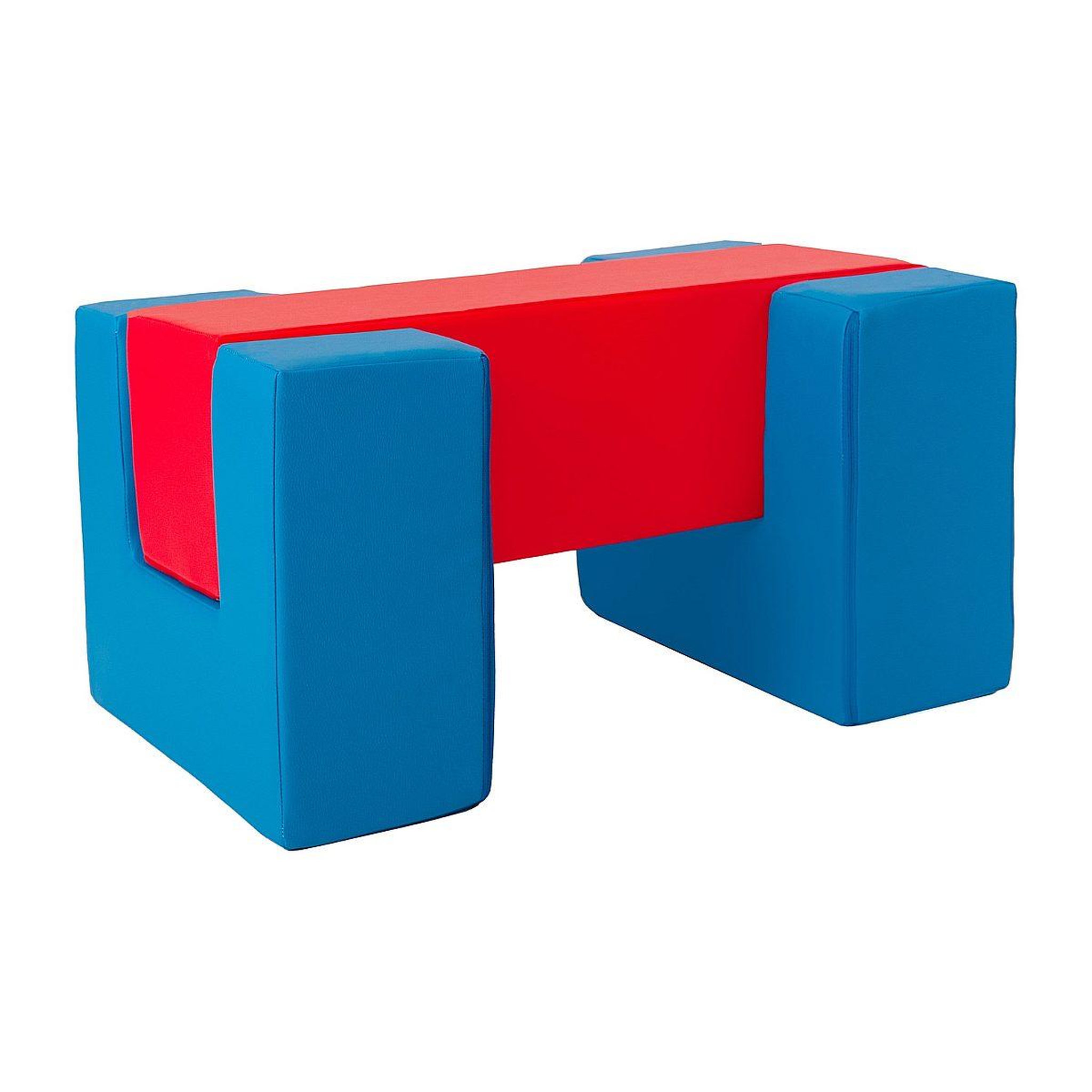 VELINDA Blocs en mousse bleu marine rouge