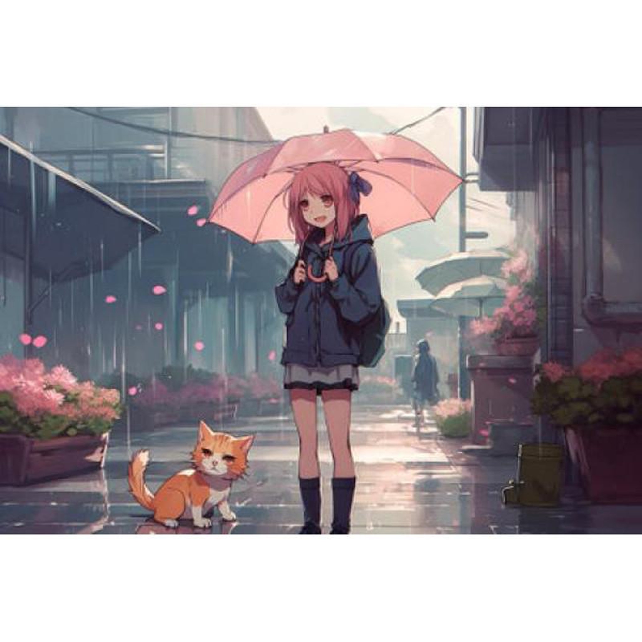 Voir la diapositive 2 : ALIZE Puzzle 500 pièces Manga – Univers japonais – Adulte et adolescent – Alizé