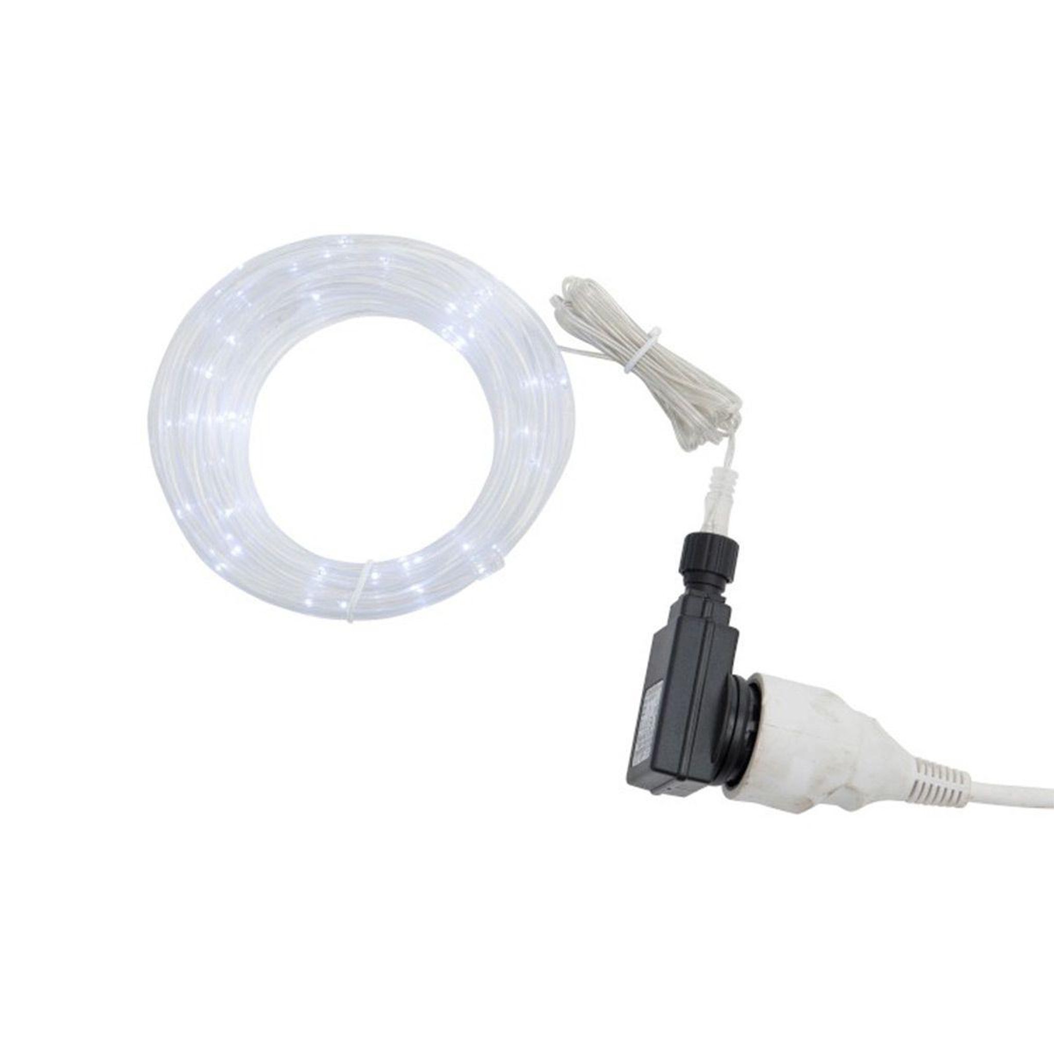 Voir la diapositive 5 : J-LINE Guirlande lumineuse déco  garla  15cm blanc
