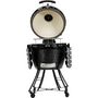 Voir la diapositive 5 : PIT BOSS Barbecue à charbon Pit Boss K24 Kamado Noir