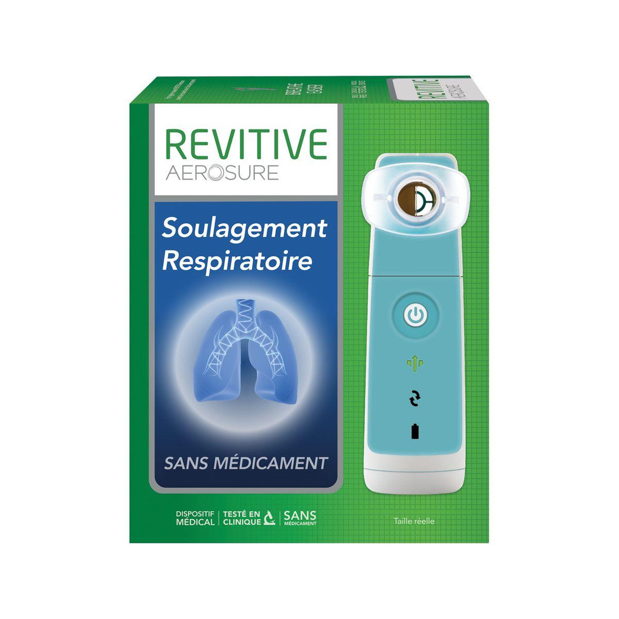 Voir la diapositive 4 : REVITIVE Appareil respiratoire Aerosure medic