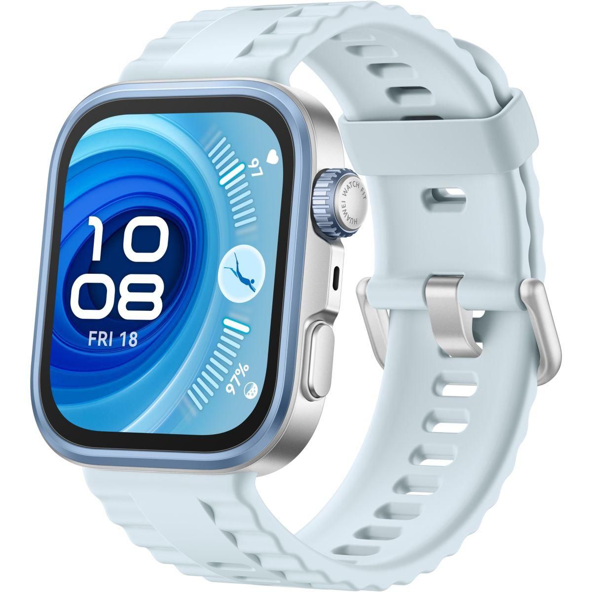 HUAWEI Montre connectée Watch Fit 4 Pro Bleu