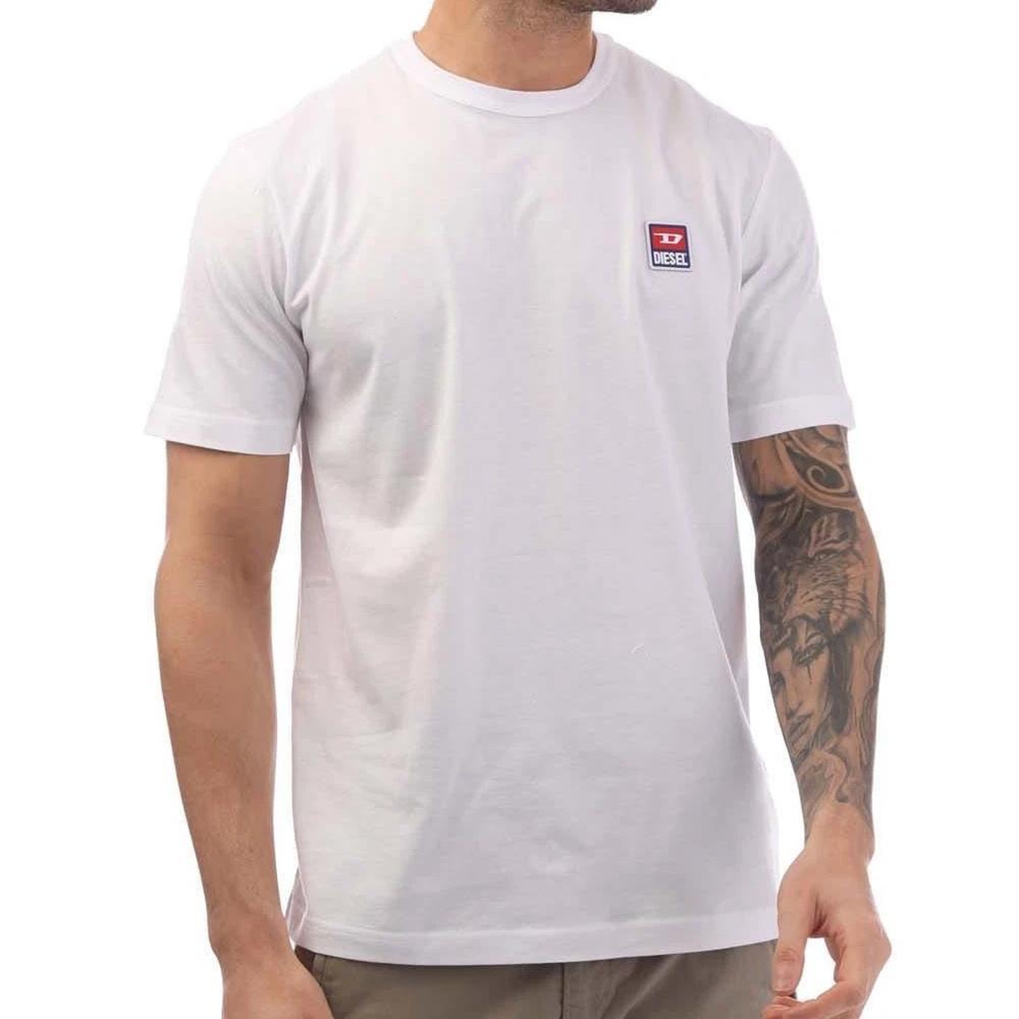 DIESEL T-shirt Blanc Homme Diesel Just 16 Maglietta. Coloris disponibles : Blanc