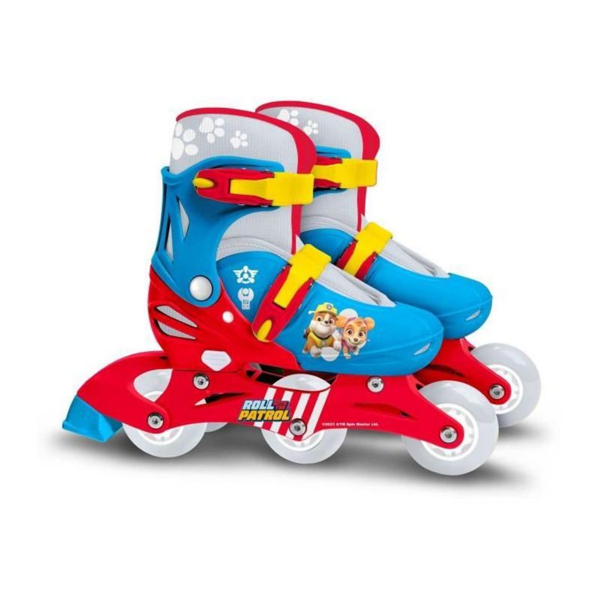 PAW PATROL Patins en Ligne two in one - PAW PATROL - PAT PATROUILLE - 3 Roues - Tri skate et Roller in lin - Ajustable taille 27-30