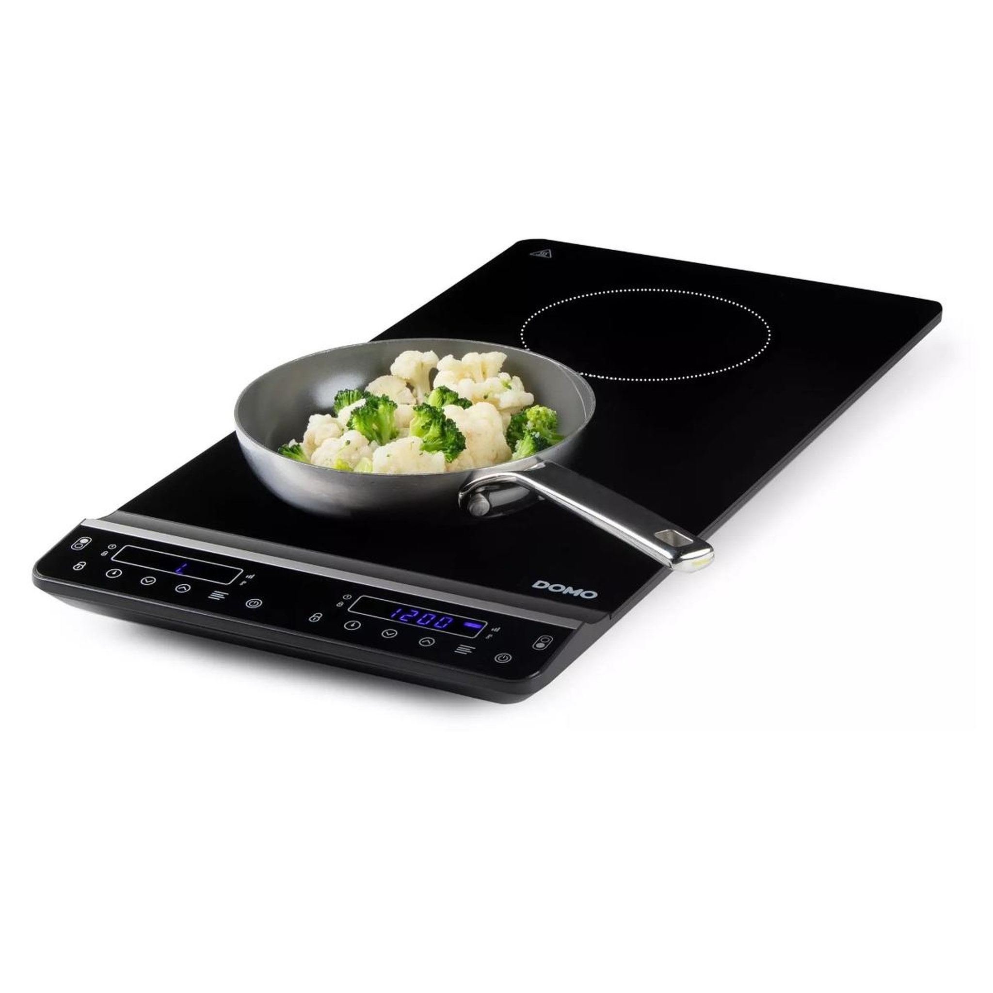 Domo Table de cuisson induction posable 2 feux 3100w - DO30211IP