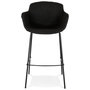 Voir la diapositive 2 : Paris Prix Tabouret de Bar Design  Largesa  107cm Noir