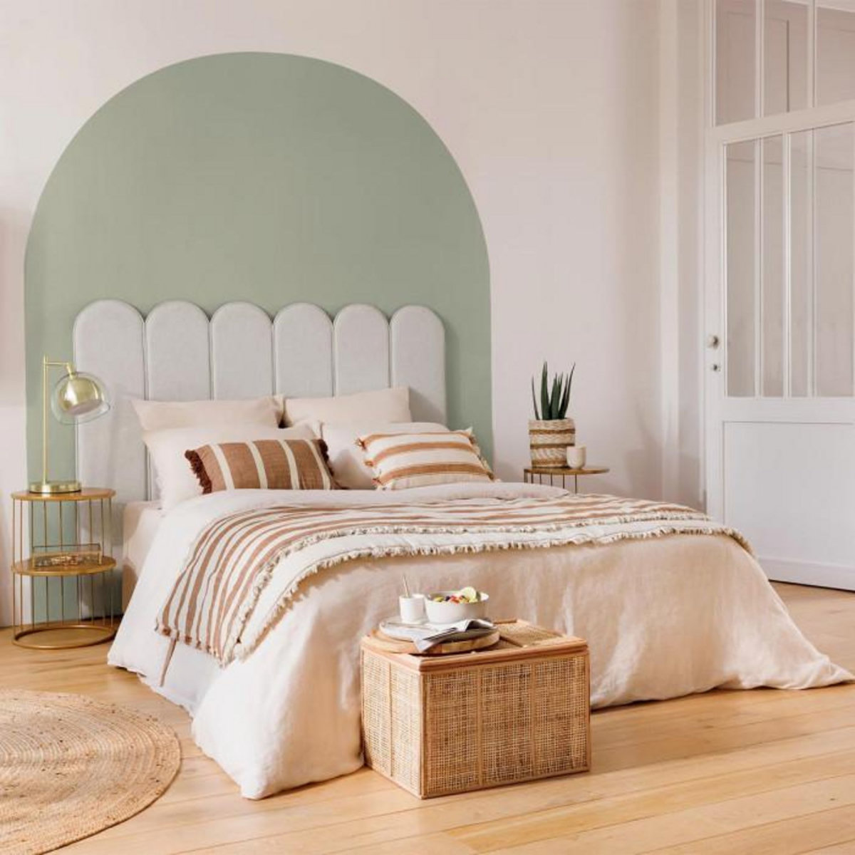 ATMOSPHERA Table d'appoint design filaire Kobu