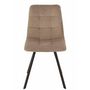 Voir la diapositive 2 : Paris Prix Chaise Design  Morgan  86cm Beige