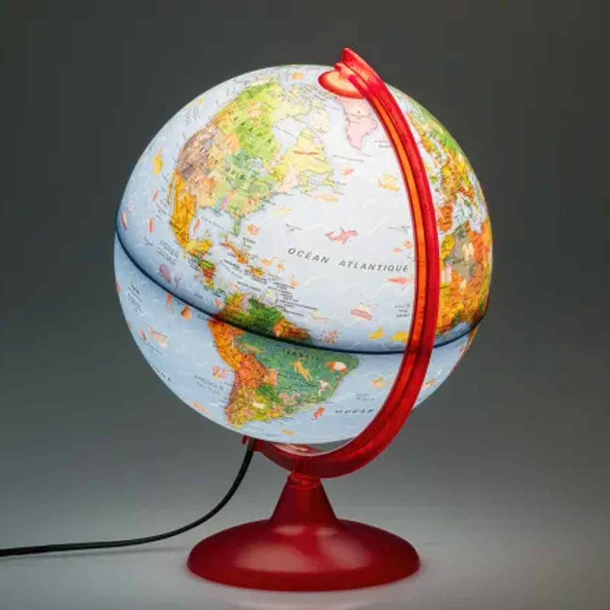 sicJeg / Nova Rico Globe terrestre lumineux interactif Ø 25 cm - Zoo