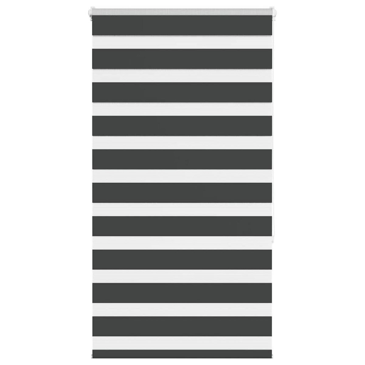 VIDAXL Store zebre noir 80x150 cm largeur du tissu 75,9 cm polyester