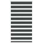 VIDAXL Store zebre noir 80x150 cm largeur du tissu 75,9 cm polyester