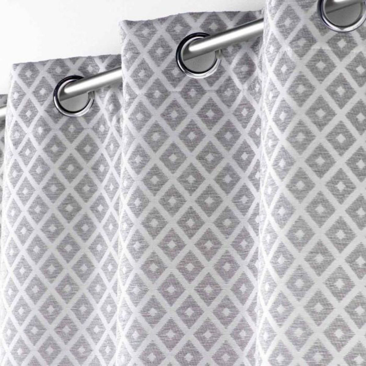 Paris Prix Rideau à Œillets  Mariella  140x260cm Gris