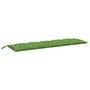 Voir la diapositive 2 : VIDAXL Coussin de banc de jardin vert melange 180x50x7 cm tissu