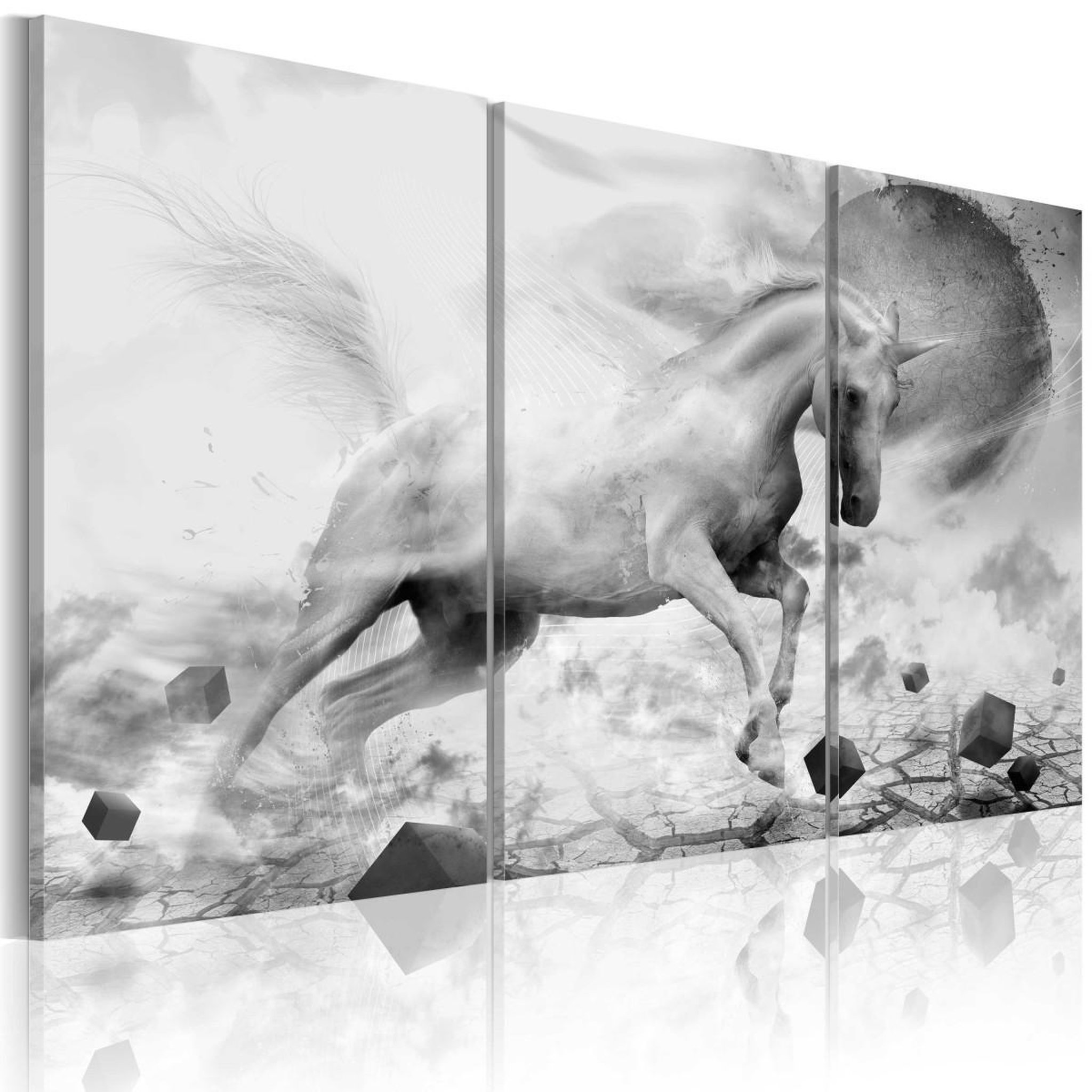 Voir la diapositive 1 : Paris Prix Tableau Imprimé  Licorne au Bout du Monde