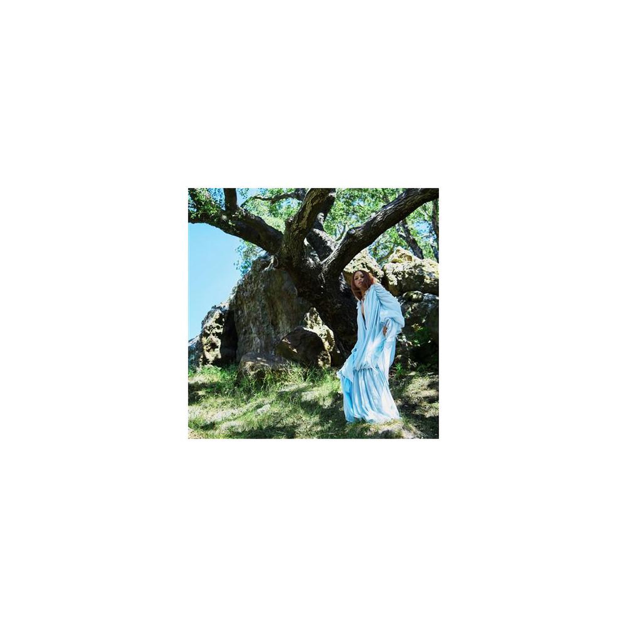 Atlantic Vinyle 33t ravyn lenae blue island fini bleu ciel translucide 1 disque atlantic records