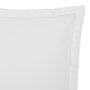 Voir la diapositive 2 : ATMOSPHERA Taie d'Oreiller  Percale  63x63cm Blanc