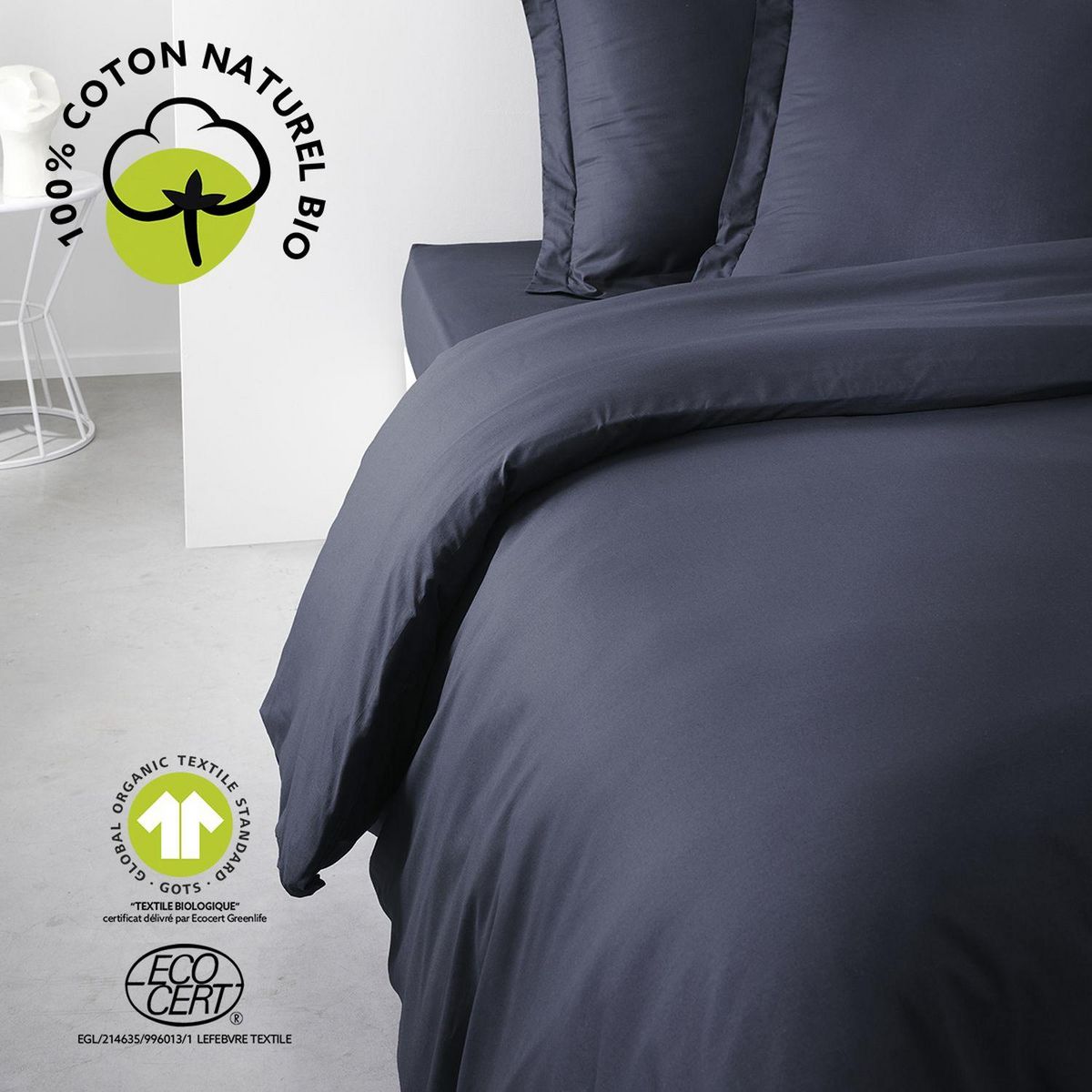 Today Housse de couette 2 places - 100% coton BIO