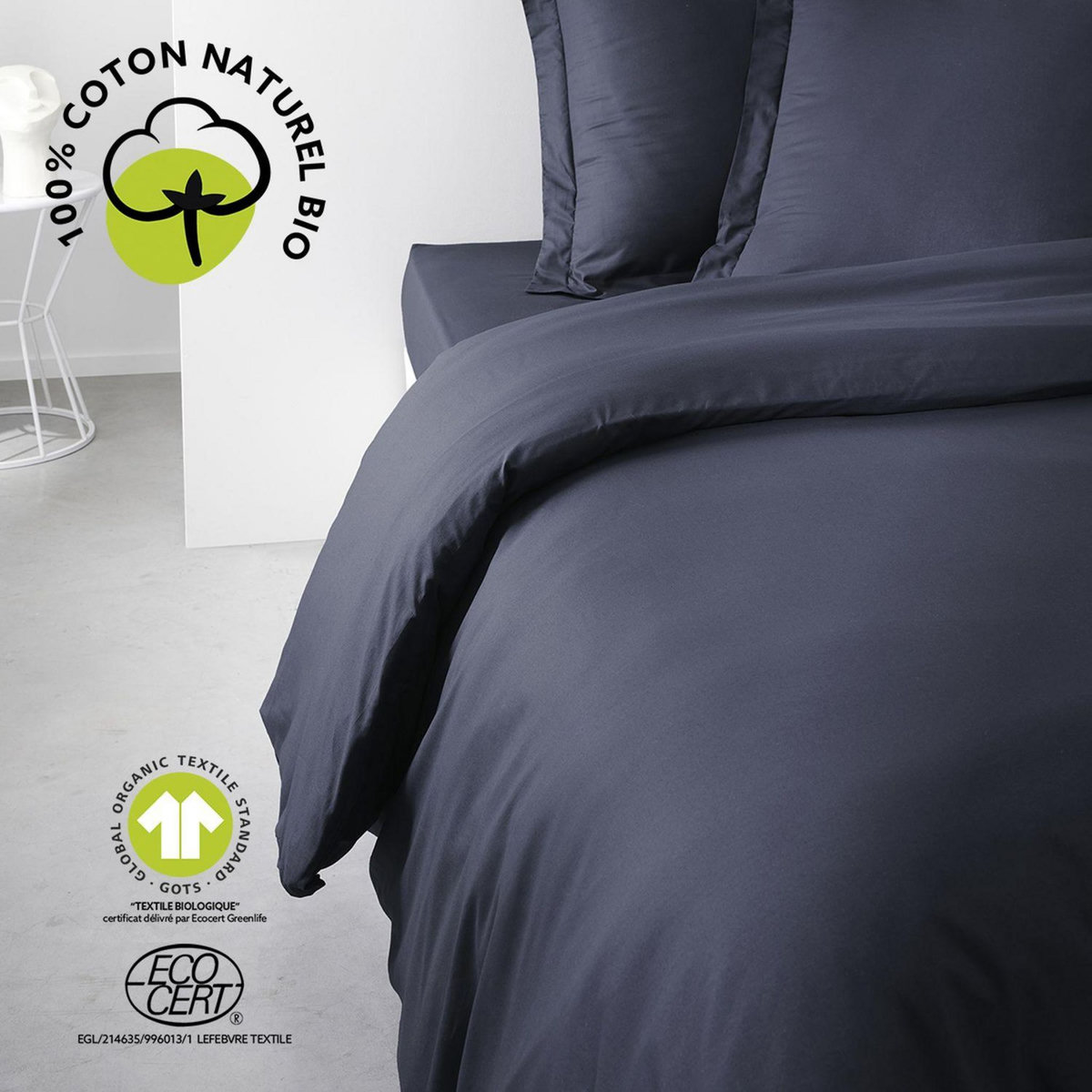 Today Housse de couette 2 places - 100% coton BIO