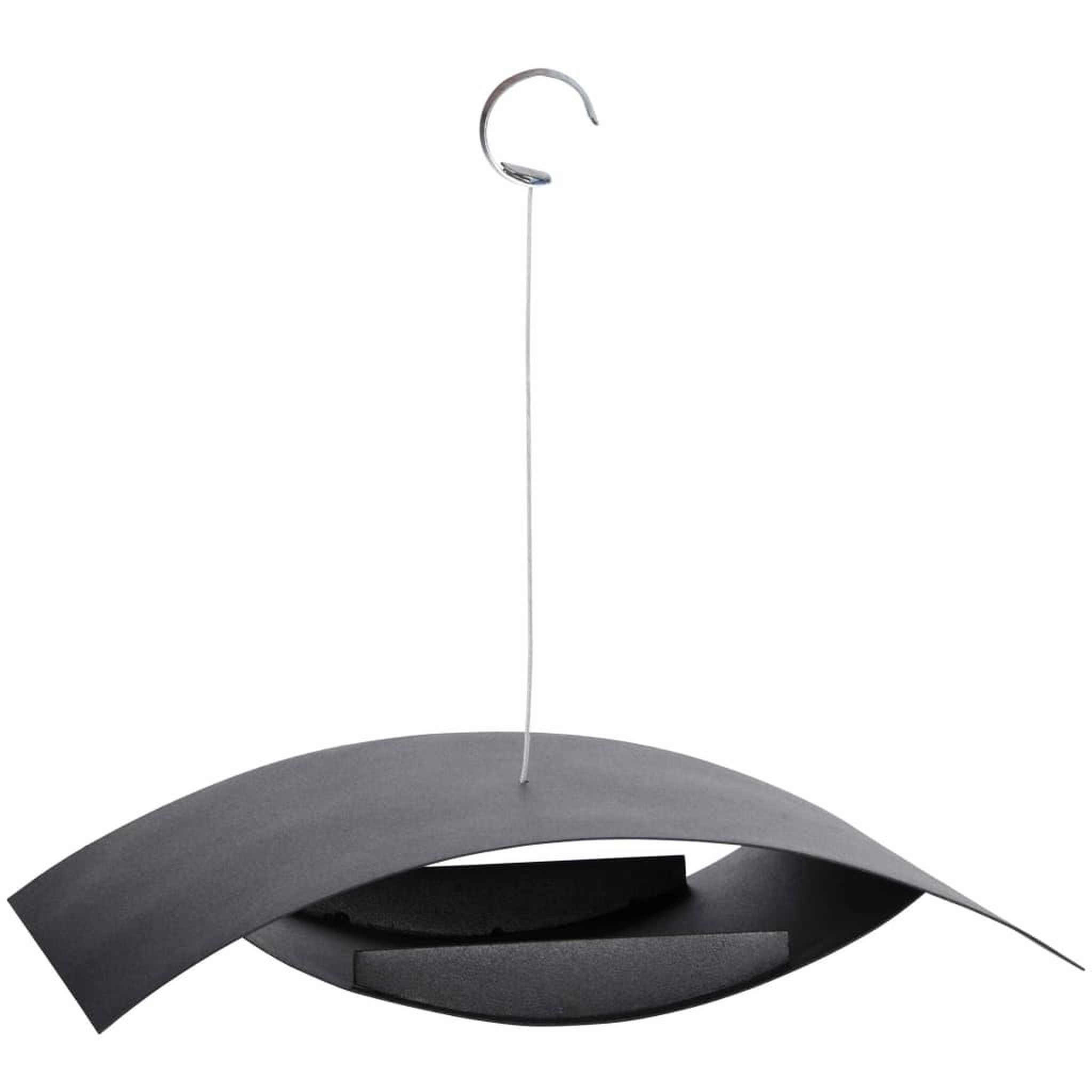 Voir la diapositive 1 : ESSCHERT DESIGN Esschert Design Mangeoire a oiseaux suspendue Noir S FB437