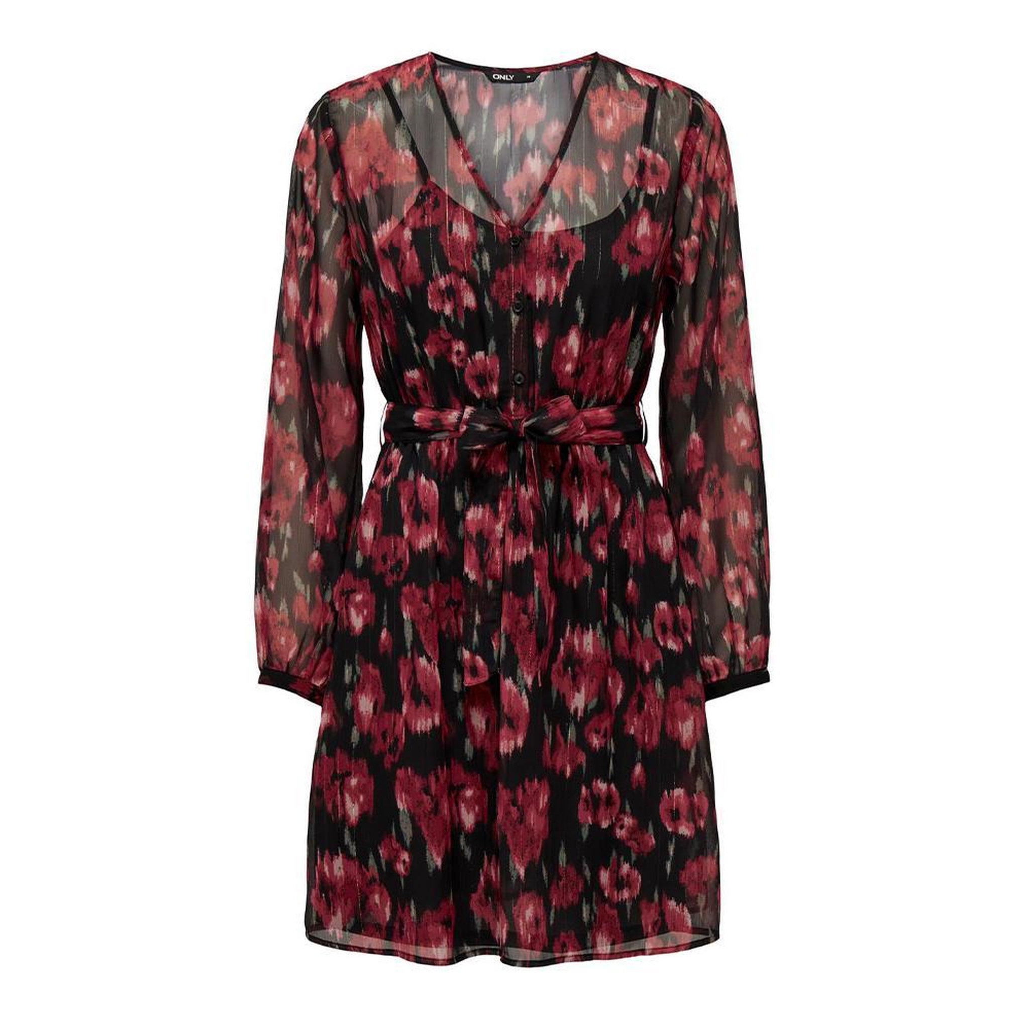 Voir la diapositive 1 : Only Robe Rouge/e Femme Only Marise
