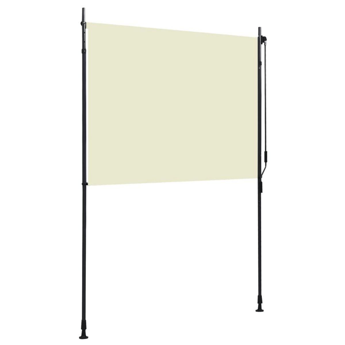 VIDAXL Store roulant d'exterieur 150 x 270 cm Creme