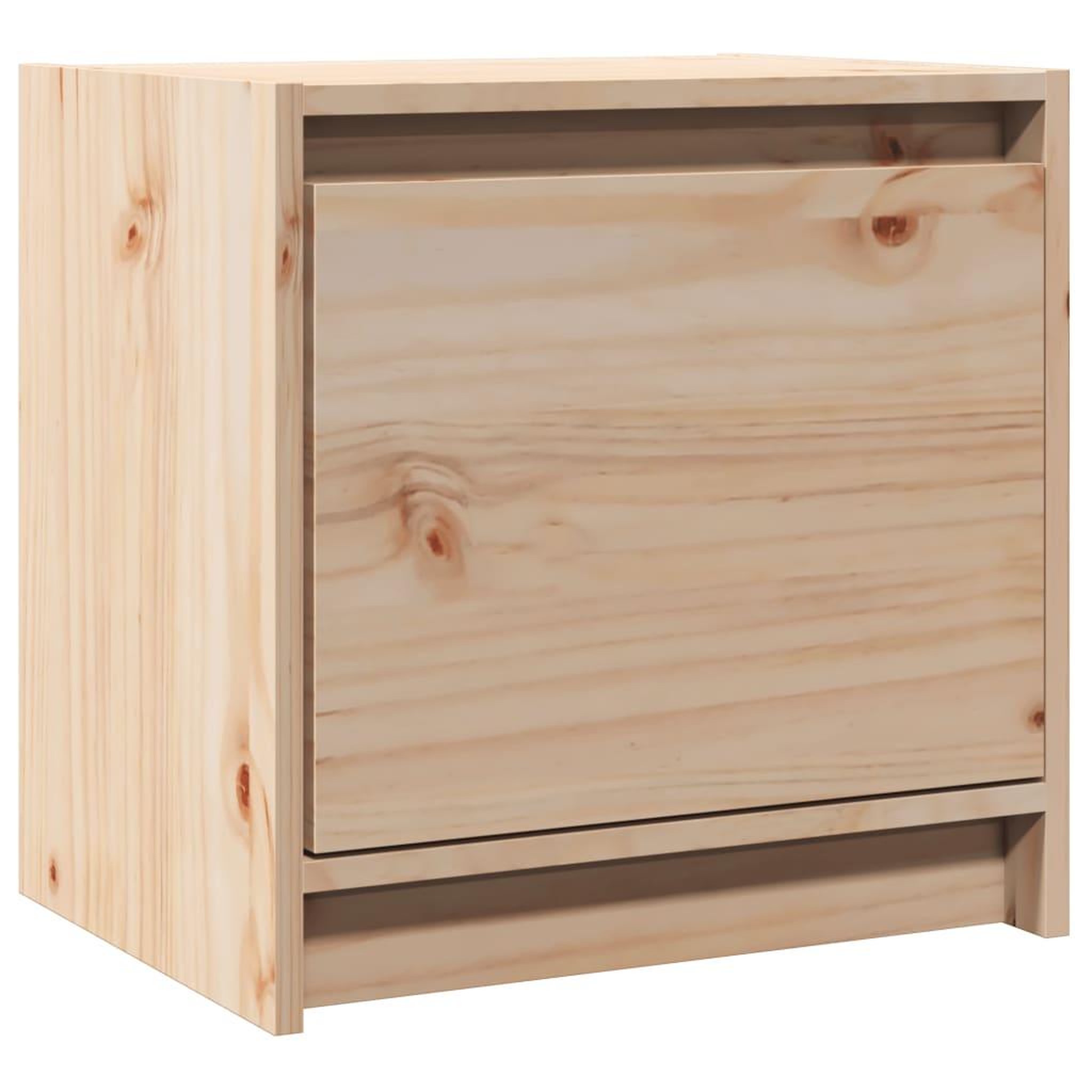 Voir la diapositive 2 : VIDAXL Table de chevet 40x30,5x40 cm bois de pin massif