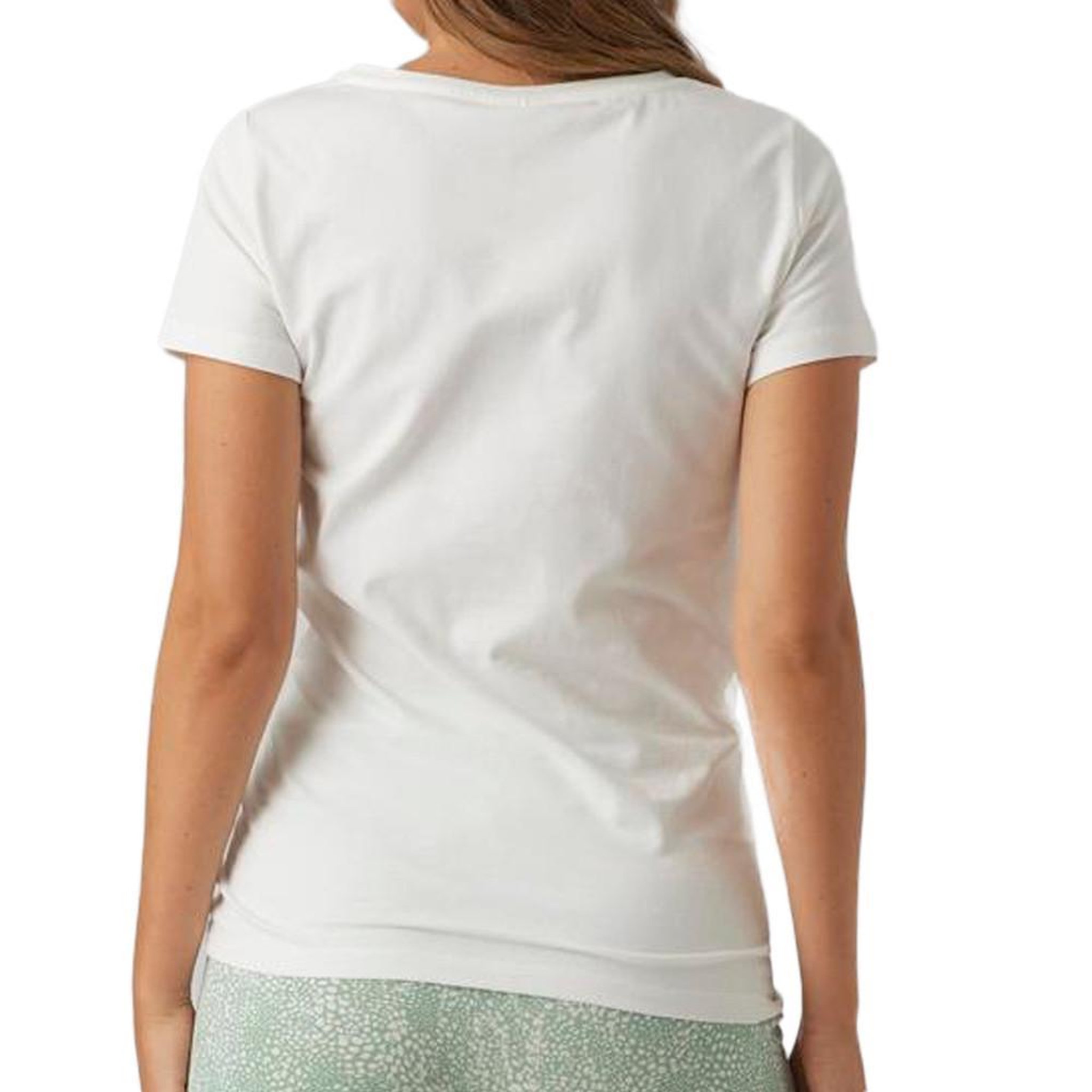 Voir la diapositive 2 : MAMALICIOUS T-shirt Blanc Femme Mamalicious Feliz