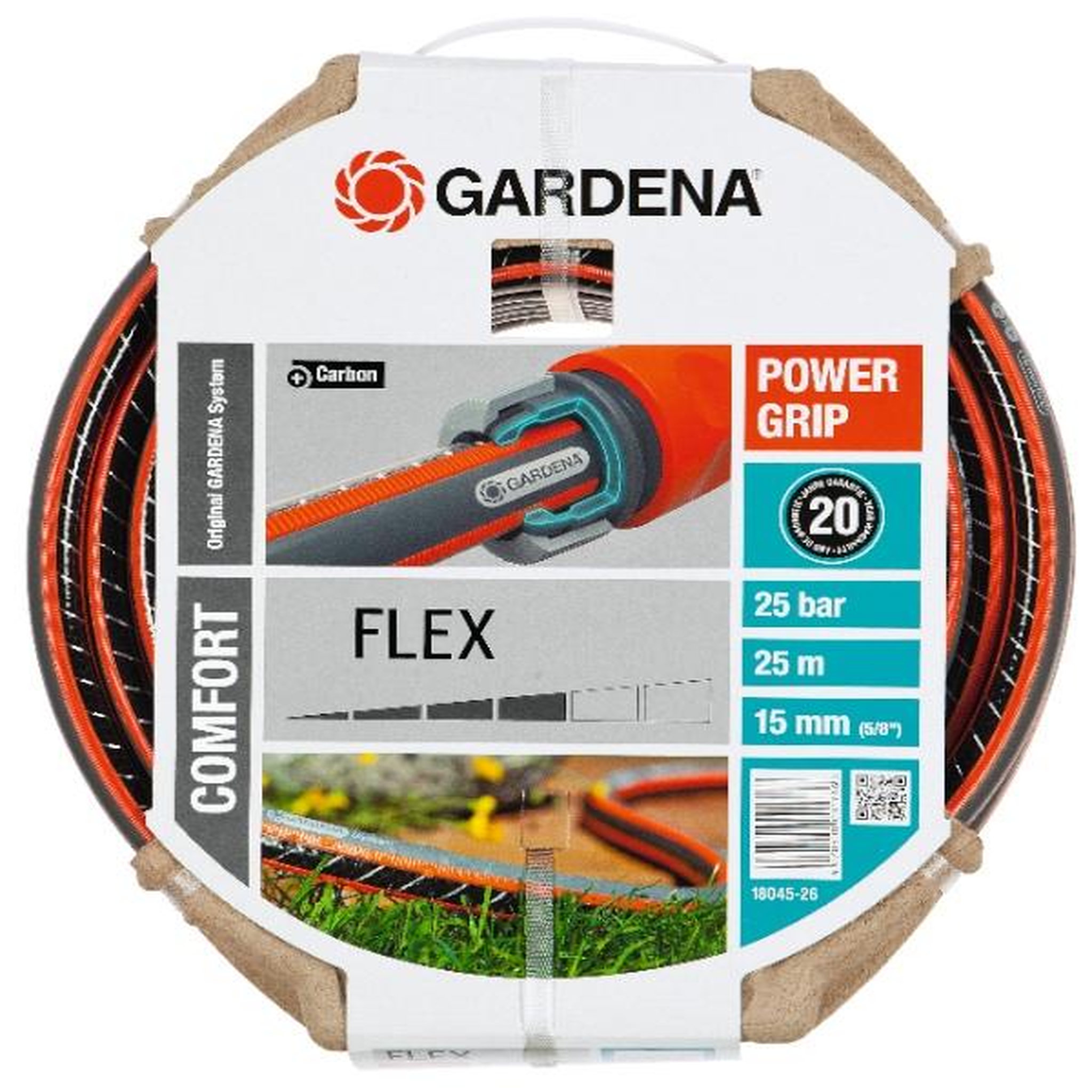 Gardena Tuyau d'arrosage Flex Ø 15 mm - 25 m