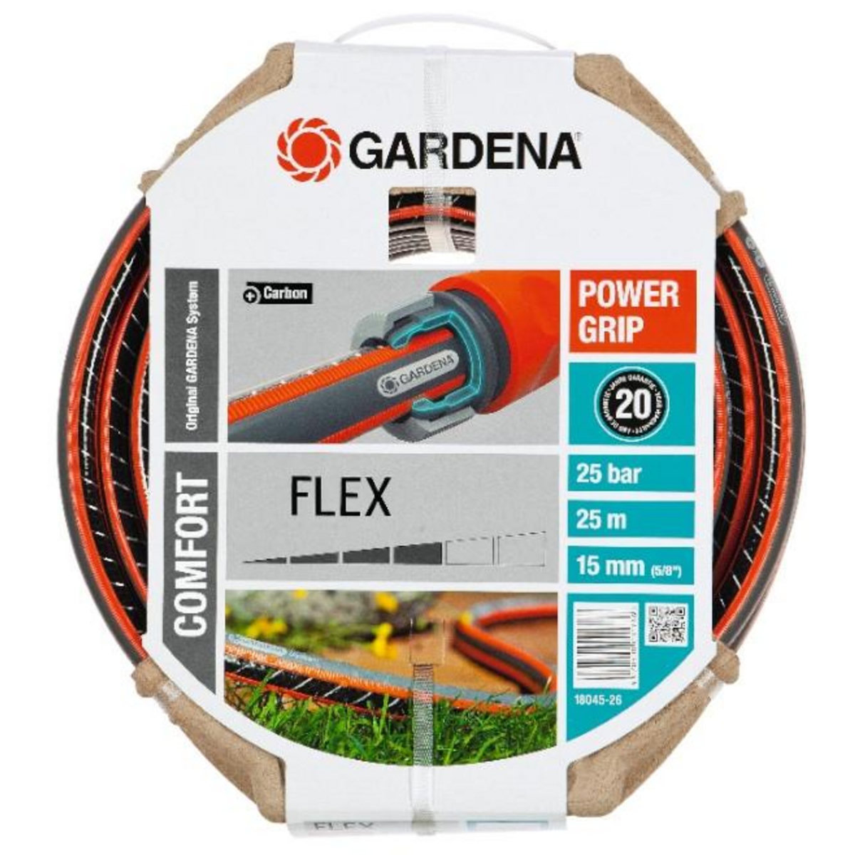 Gardena Tuyau d'arrosage Flex Ø 15 mm - 25 m