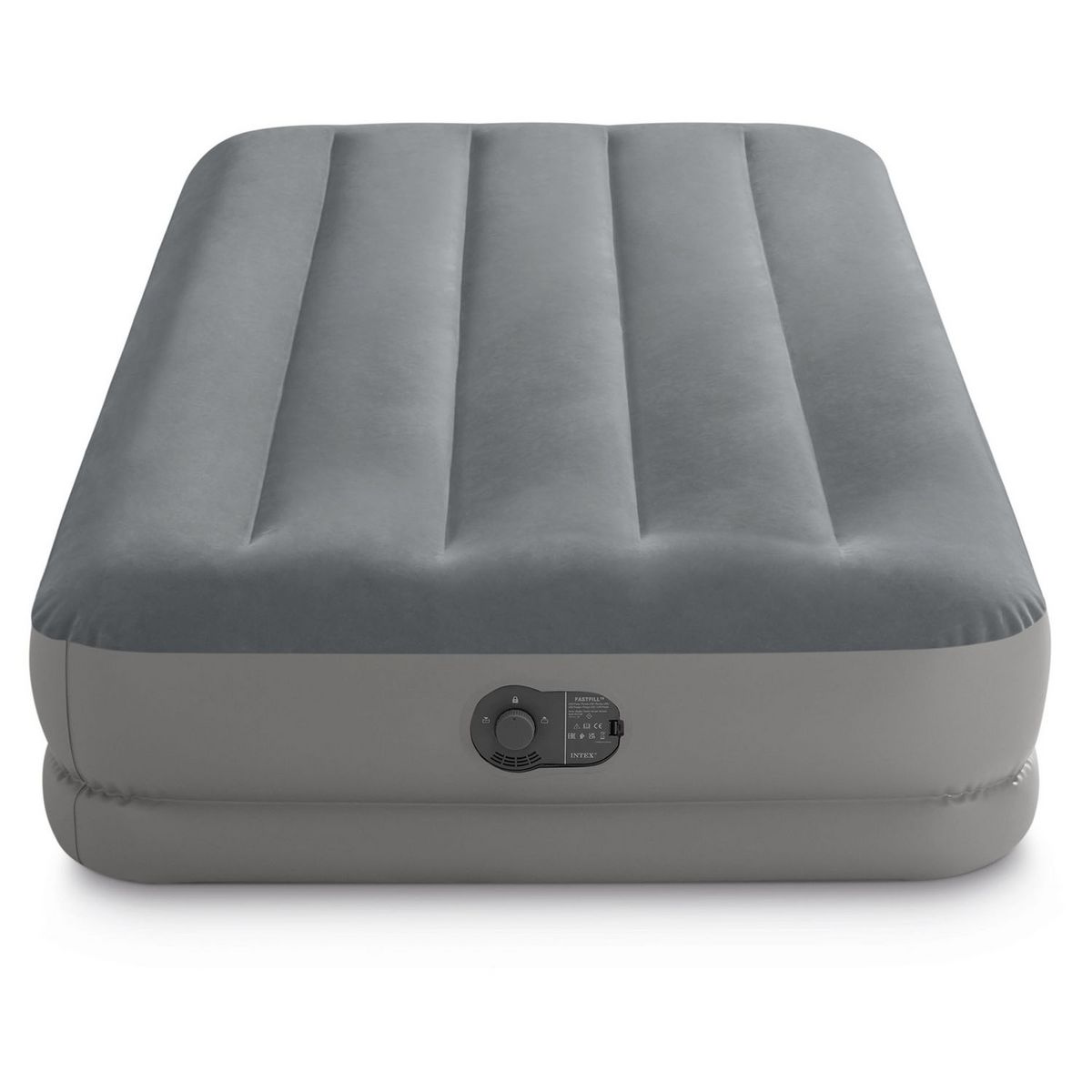 INTEX Matelas gonflable de camping électrique - 1 personne - 1,91 x 99 x 30cm - FLEX PUMP